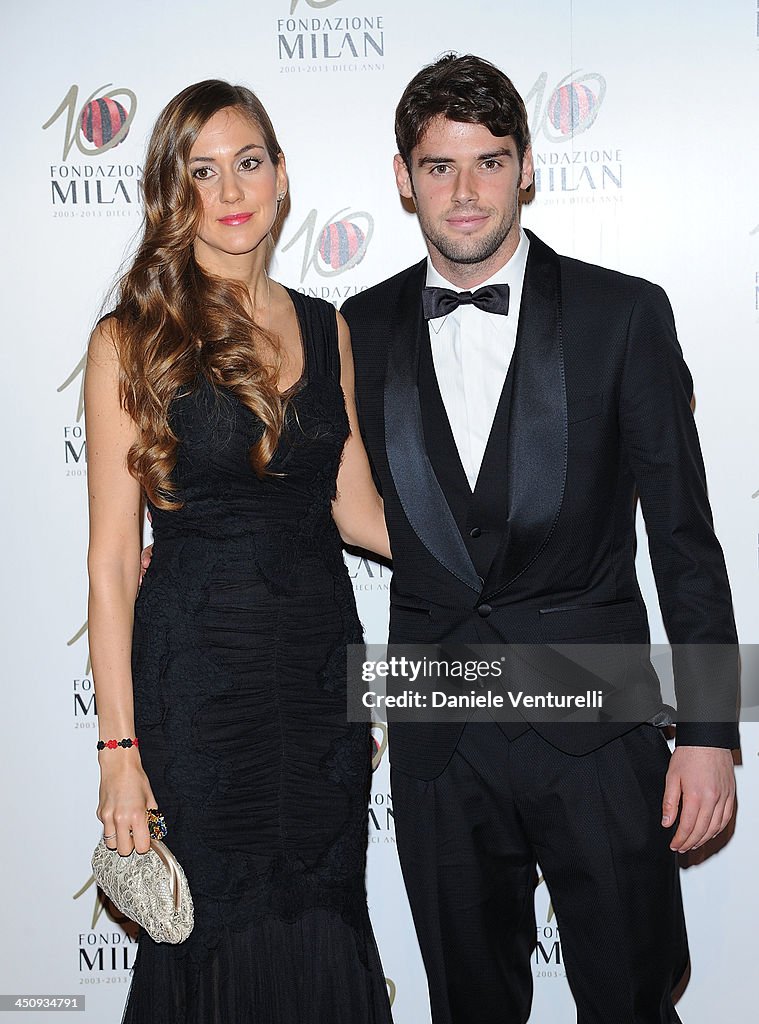 Fondazione Milan 10th Anniversary Gala - Red Carpet