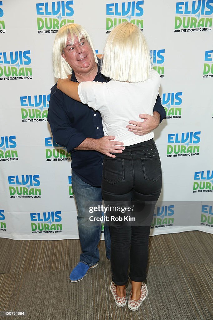 Sia Visits "The Elvis Duran Z100 Morning Show"