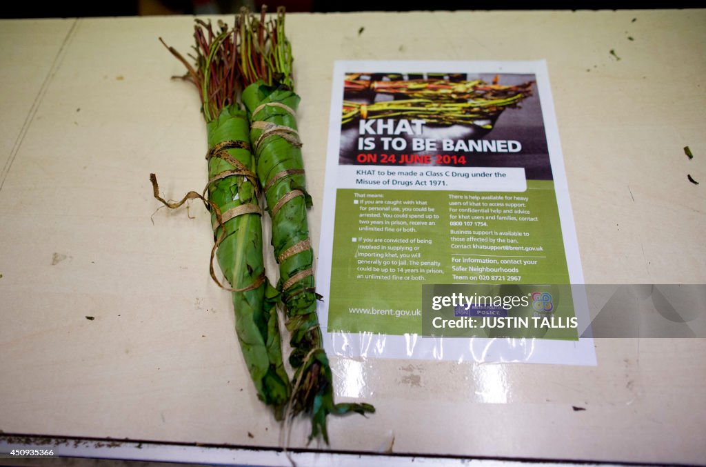 BRITAIN-SOMALIA-KENYA-HEALTH-DRUGS-KHAT