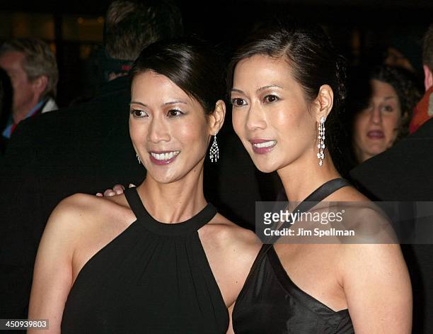 Arlene Tai and Ada Tai during Big Fish - New York Premiere - Outside Arrivals at Ziegfeld Thrater in New York City, New York, United States.