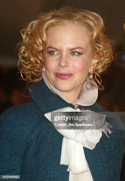 Nicole Kidman during Cold Mountain - New York Premiere - Outside Arrivals at Ziegfeld Theater in New York City, New York, United States.