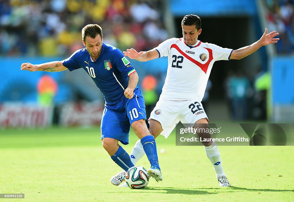 Italy v Costa Rica: Group D - 2014 FIFA World Cup Brazil