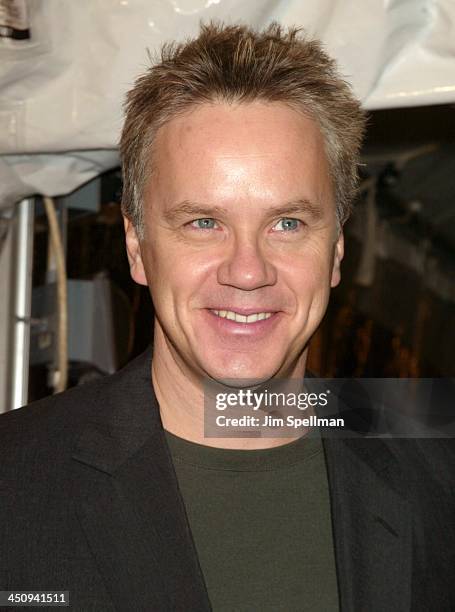 Tim Robbins during Cold Mountain - New York Premiere - Outside Arrivals at Ziegfeld Theater in New York City, New York, United States.