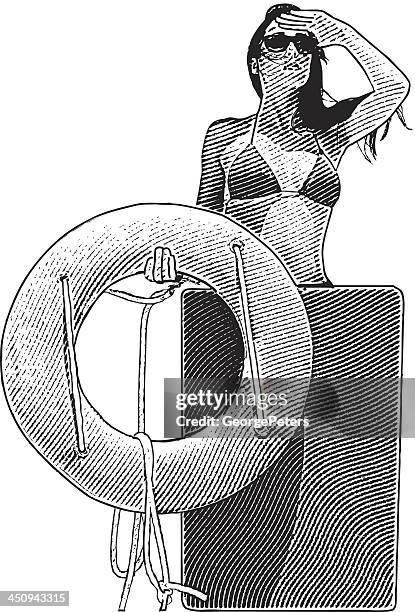 woman searching - higher consciousness stock illustrations