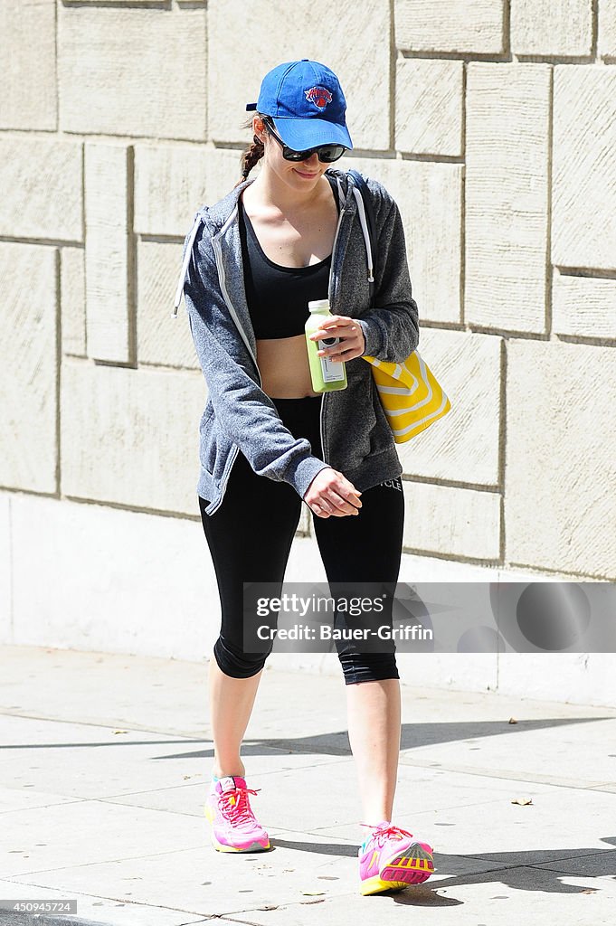 Celebrity Sightings In Los Angeles - June 20, 2014