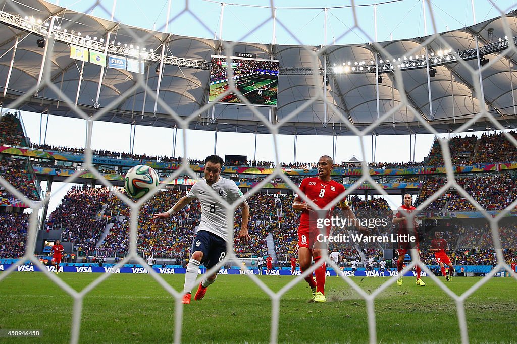 Switzerland v France: Group E - 2014 FIFA World Cup Brazil