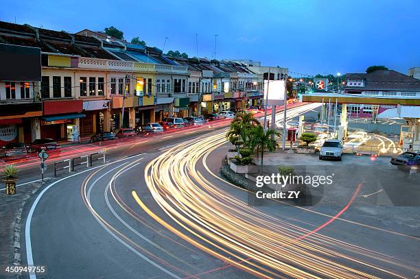 gemas at dusk - gemas stock pictures, royalty-free photos & images