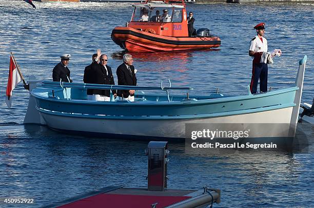 Prince Albert II of Monaco attends the Monaco Yacht Club Opening on June 20, 2014 in Monte-Carlo, Monaco.