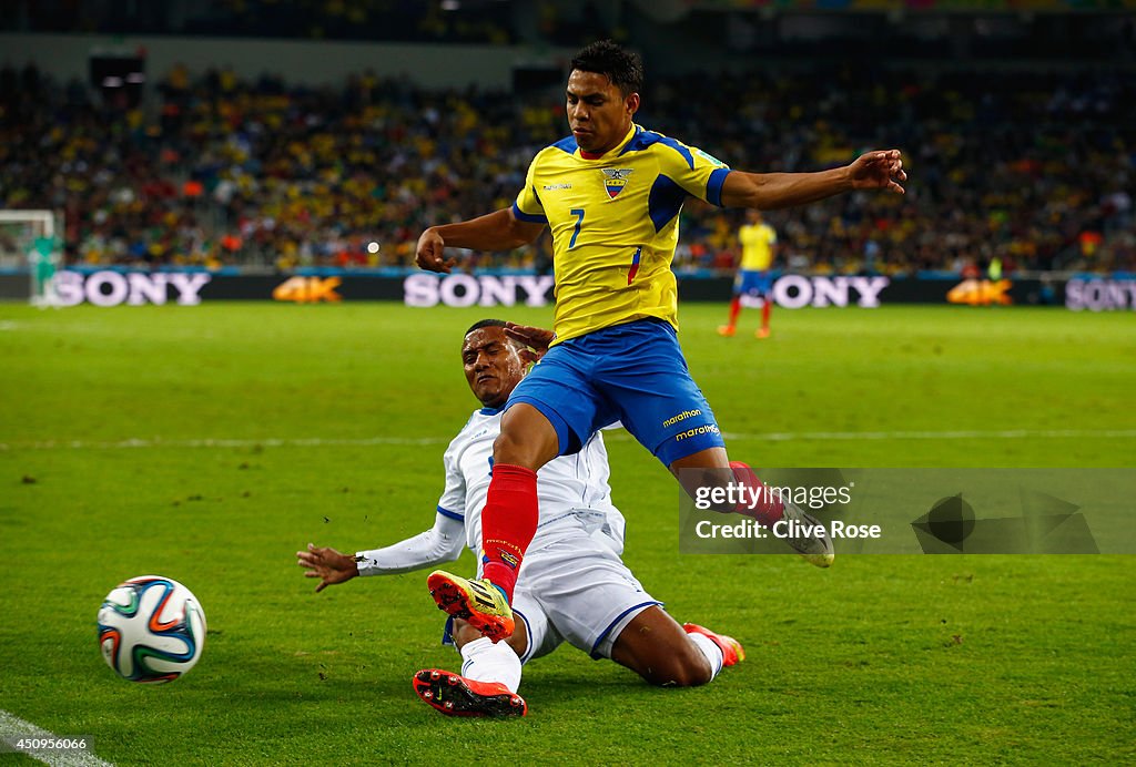 Honduras v Ecuador: Group E - 2014 FIFA World Cup Brazil