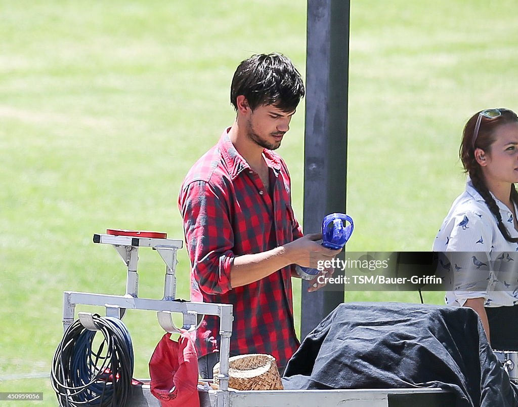 Celebrity Sightings In Los Angeles - June 20, 2014