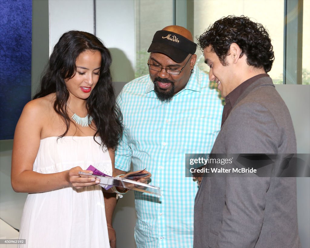 "Aladdin" Broadway Cast CD Signing