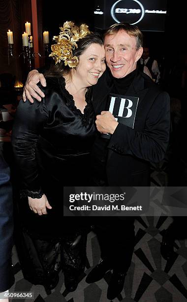 Charlotte Knight and Jasper Conran attend the Isabella Blow: Fashion Galore! charity dinner hosted by the Isabella Blow Foundation at Claridges Hotel...