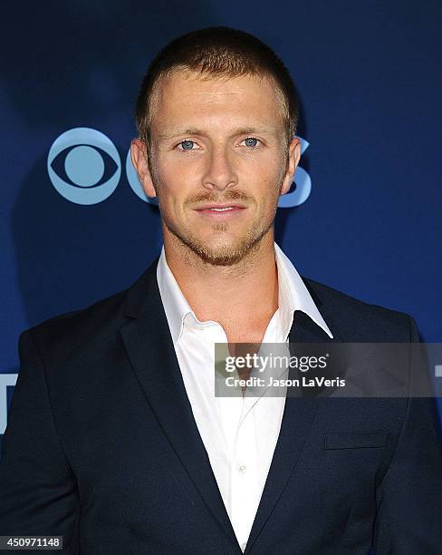 Actor Charlie Bewley attends the premiere of "Extant" at California Science Center on June 16, 2014 in Los Angeles, California.