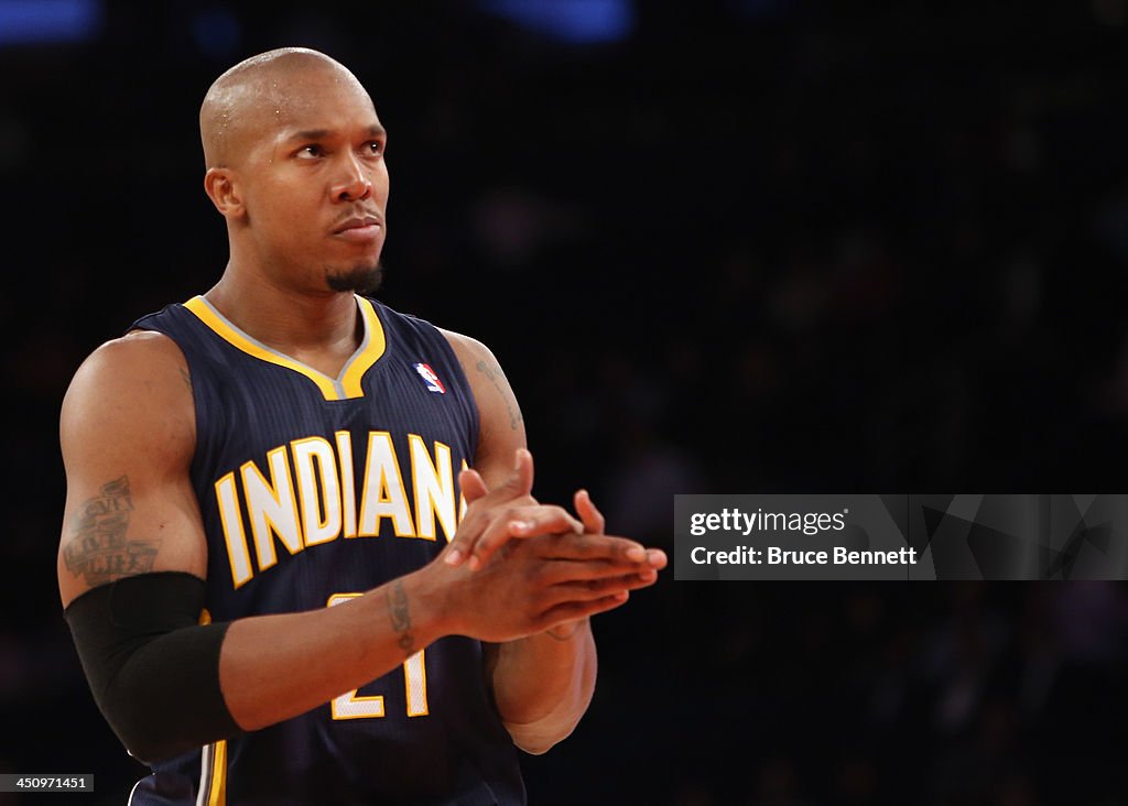 Indiana Pacers v New York Knicks