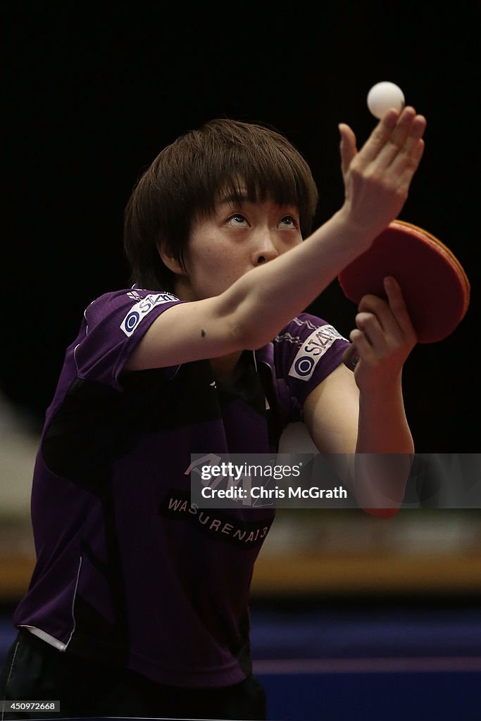 Table Tennis World Tour Japan Open In Yokohama - Day 2