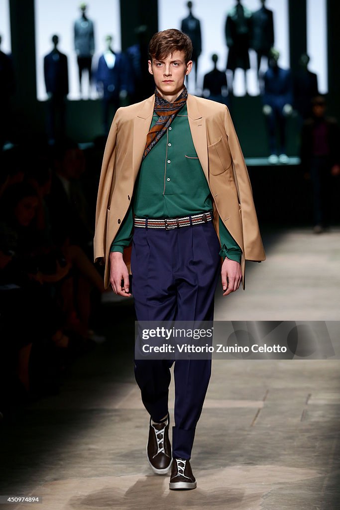 Ermenegildo Zegna - Runway - Milan Fashion Week Menswear Spring/Summer 2015