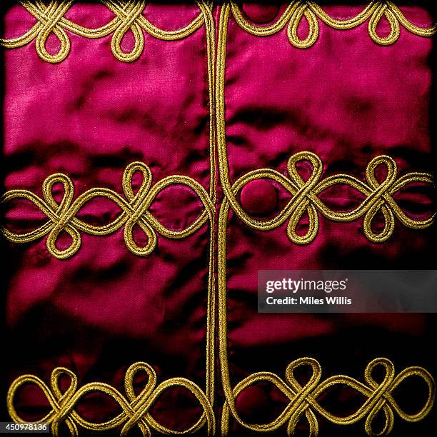 An alternative view of jockey silks during day four of Royal Ascot at Ascot Racecourse on June 20, 2014 in Ascot, England.