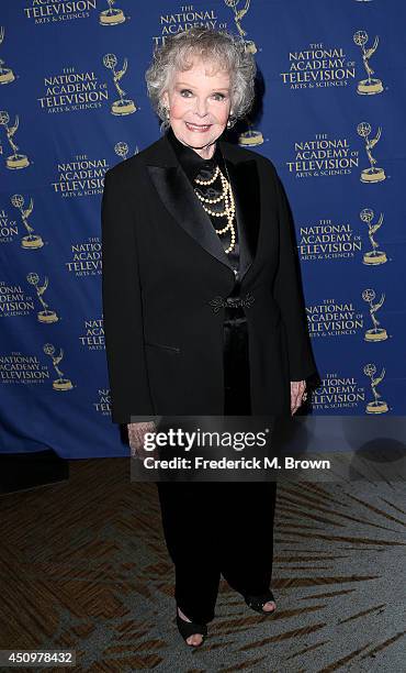 Actress June Lockhart attends the Daytime Creative Arts Emmy Awards Gala at the Westin Bonaventure Hotel on June 20, 2014 in Los Angeles, California.