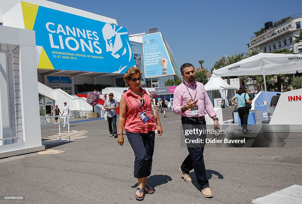Bono and Jonathan Ive Seminar At The 2014 Cannes Lions