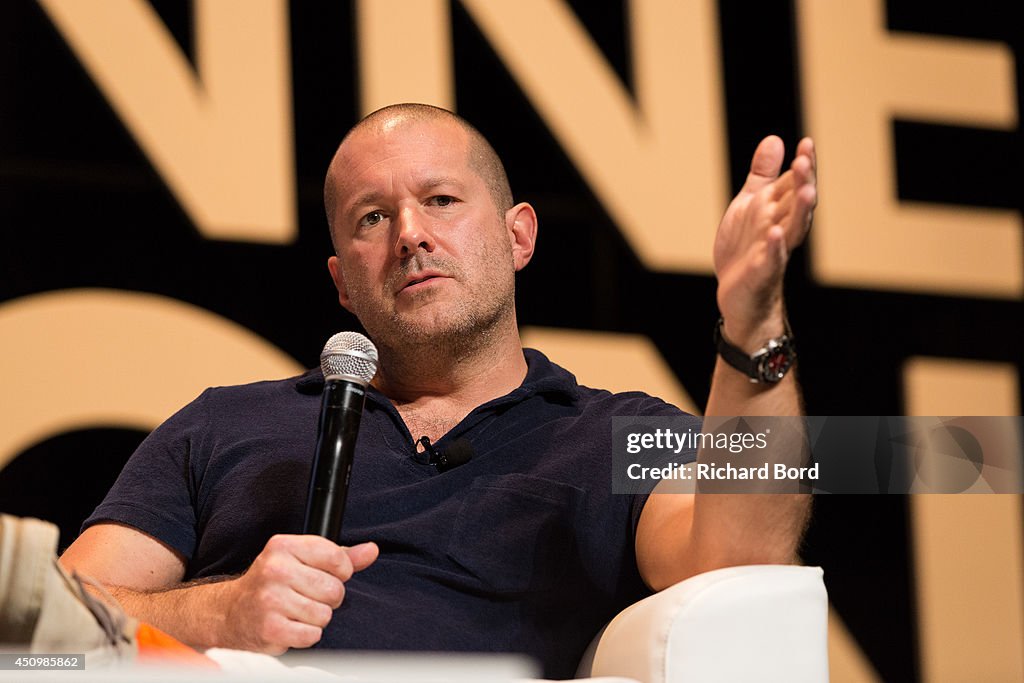 Bono and Jonathan Ive Seminar At The 2014 Cannes Lions