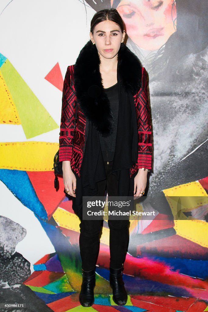 Alice + olivia By Stacey Bendet & David Choe Present A Night Of Fashion And Art