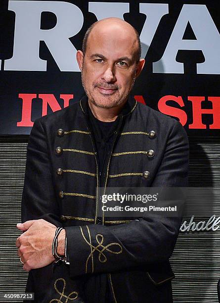 Fashion Designer John Varvatos attends the opening of his new Toronto store and the launch of JOHN VARVATOS: ROCK IN FASHION Book at John Varvatos...