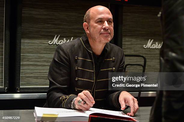 Fashion Designer John Varvatos attends the opening of his new Toronto store and the launch of JOHN VARVATOS: ROCK IN FASHION Book at John Varvatos...