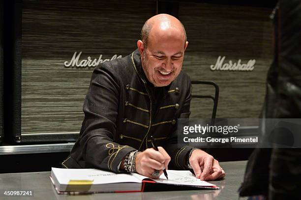 Fashion Designer John Varvatos attends the opening of his new Toronto store and the launch of JOHN VARVATOS: ROCK IN FASHION Book at John Varvatos...