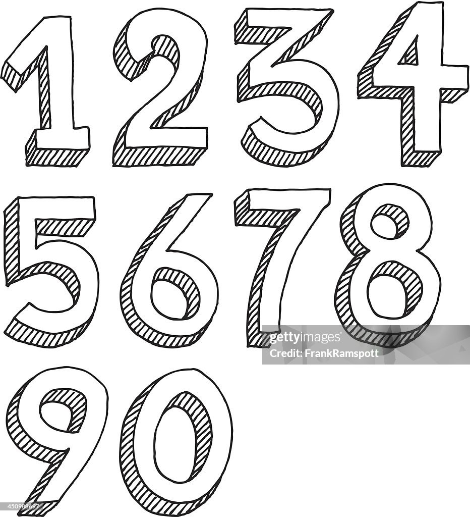 Number Set Drawing