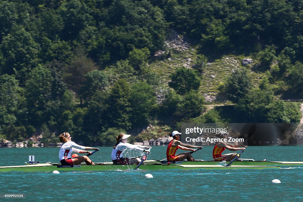 2014 World Rowing Cup II: Aiguebelette - Day Two