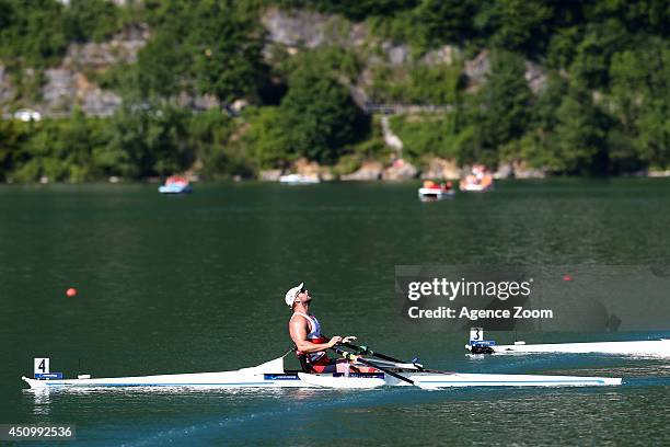 Tom Aggar Rower 42 World Rowing Cup Ii Aiguebelette Day Two Photos & High Res Pictures ...