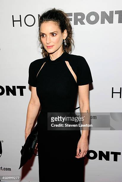 Actress Winona Ryder arrives to the premiere of "Homefront" at Planet Hollywood Resort & Casino on November 20, 2013 in Las Vegas, Nevada.