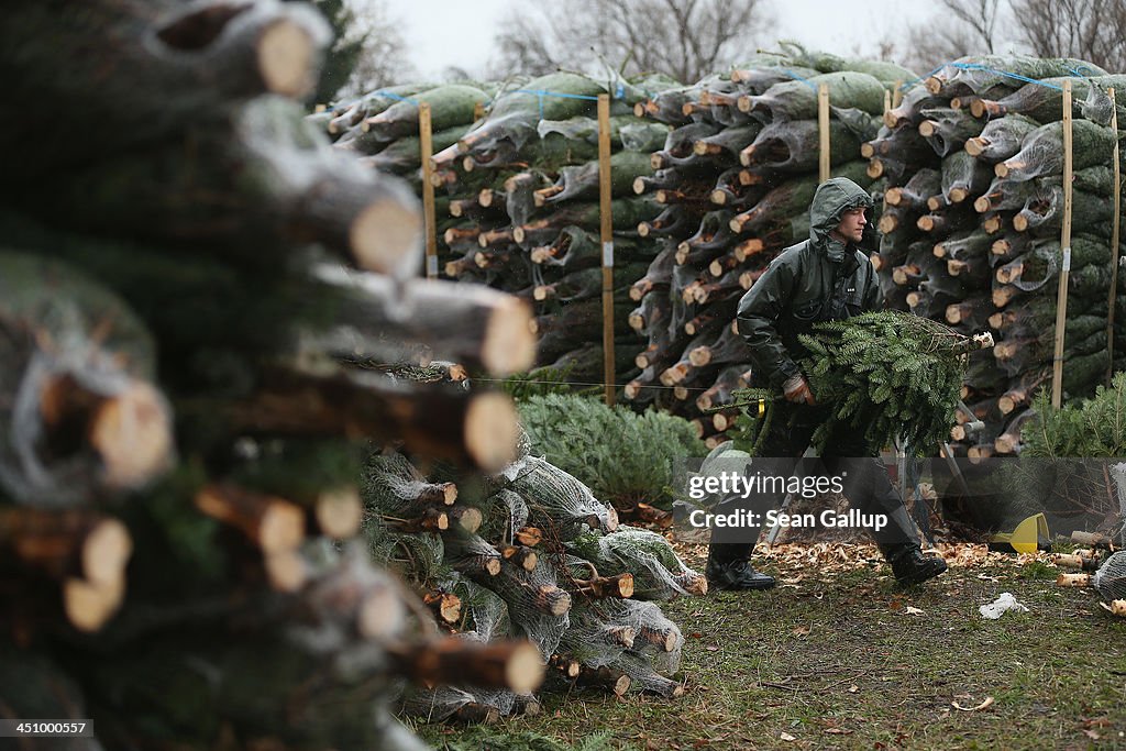 Berlin Prepares For Christmas