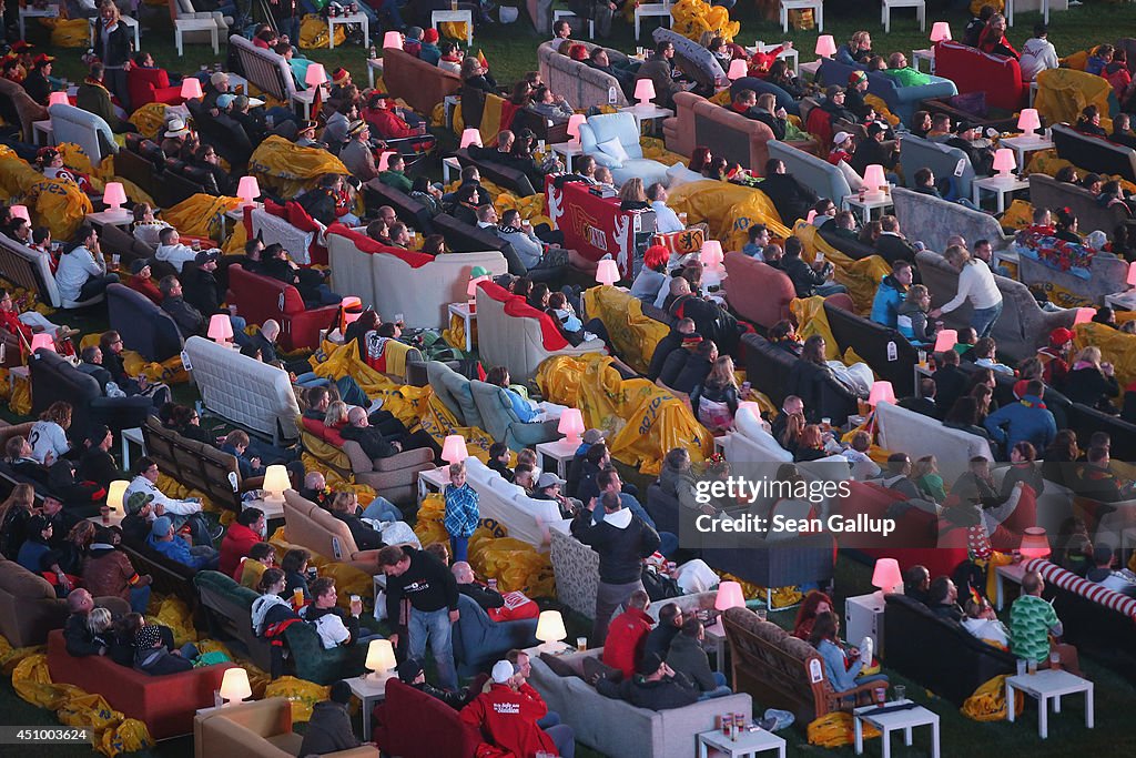 Germany Fans Watch 2014 FIFA World Cup