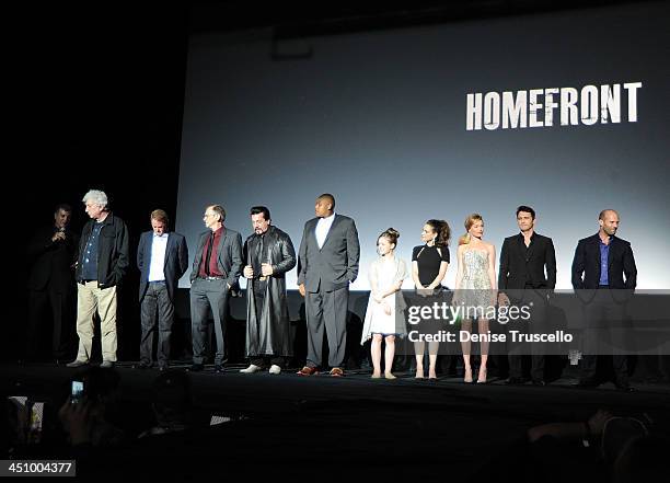 Gary Fleder, Avi Lerner, Kevin King, Chuck Logan, Chuck Zito, Omar Benson Miller, Izabela Vidovic, Winona Ryder, Kate Bosworth, James Franco and...