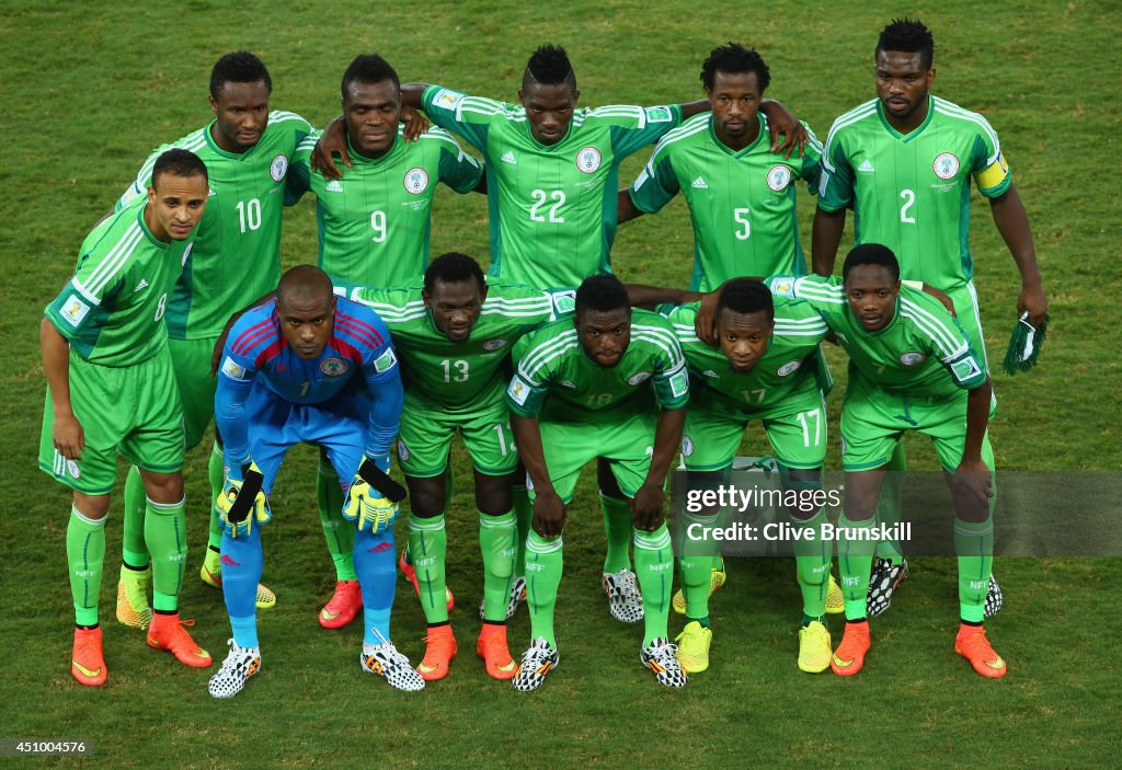 Nigeria v Bosnia-Herzegovina: Group F - 2014 FIFA World Cup Brazil