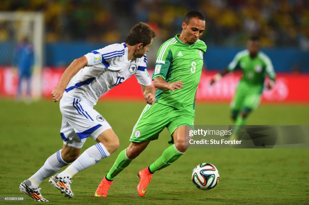 Nigeria v Bosnia-Herzegovina: Group F - 2014 FIFA World Cup Brazil