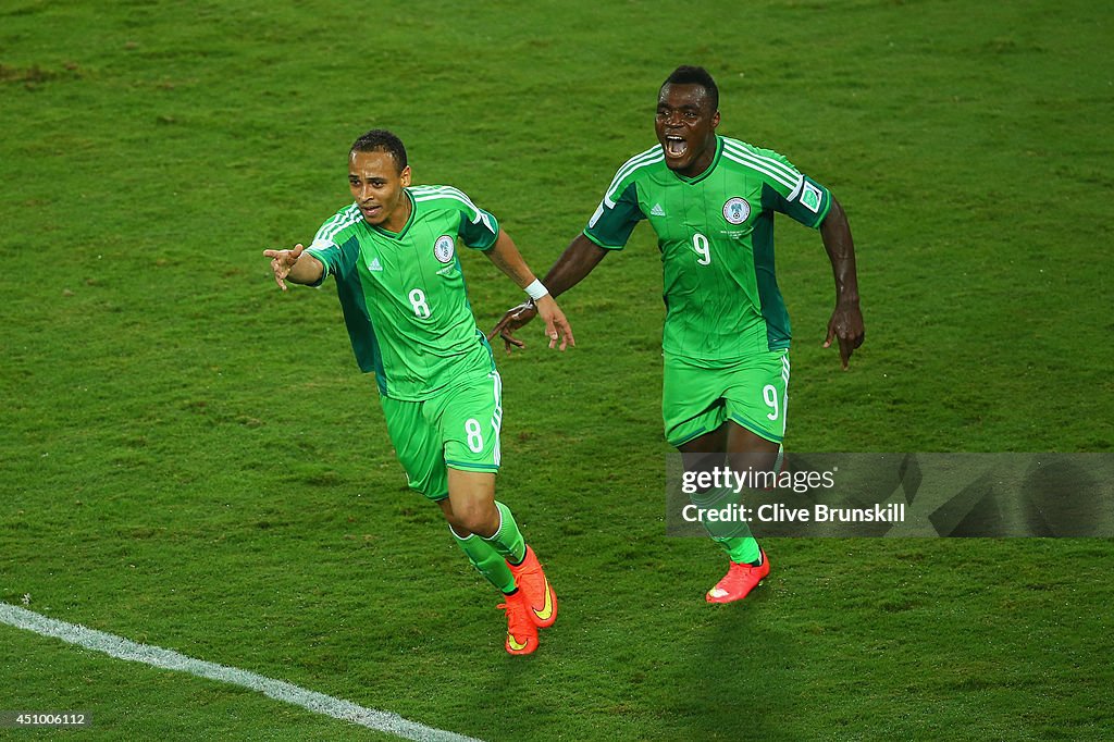 Nigeria v Bosnia-Herzegovina: Group F - 2014 FIFA World Cup Brazil