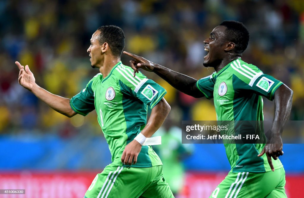 Nigeria v Bosnia-Herzegovina: Group F - 2014 FIFA World Cup Brazil