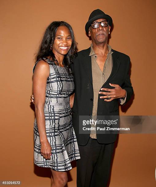 Founder of the Black Film Festival, Nicole Friday and actor Thomas Jefferson Byrd attend the "Spike Lee...Ya Dig!" career retrospective and...