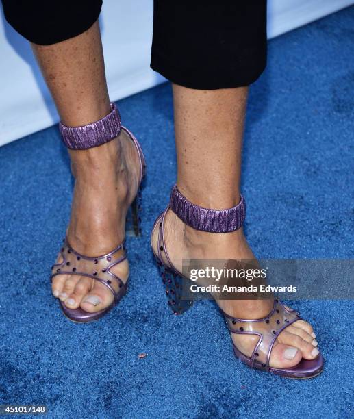 Singer Belinda Carlisle arrives at the Hollywood Bowl Opening Night and Hall of Fame Inductions event at the Hollywood Bowl on June 21, 2014 in...