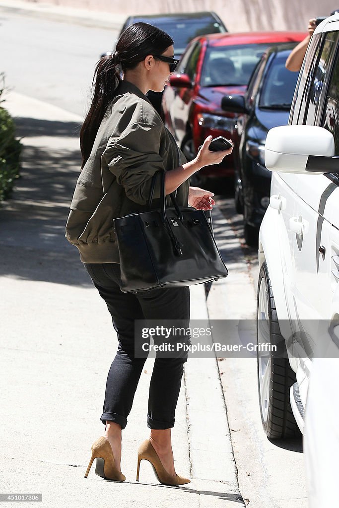 Celebrity Sightings In Los Angeles - June 19, 2014