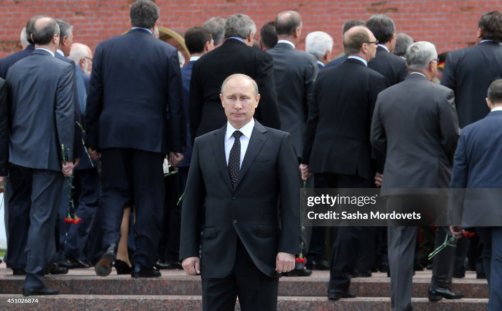 Russian President Vladimir Putin marks 73rd anniversary of Nazi Germany invasion of USSR