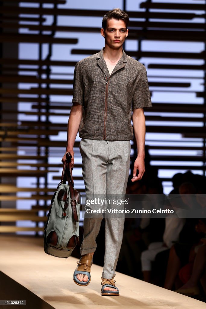 Salvatore Ferragamo - Runway - Milan Fashion Week Menswear Spring/Summer 2015