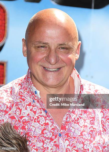 Aldo Zilli attends the UK Gala Screening of "How To Train Your Dragon 2" in 3D at Vue West End on June 22, 2014 in London, England.