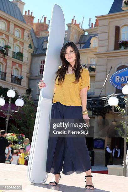 Betty Autier attends the launch of 'Ratatouille:The Adventure' at Disneyland Resort Paris on June 21, 2014 in Paris, France.