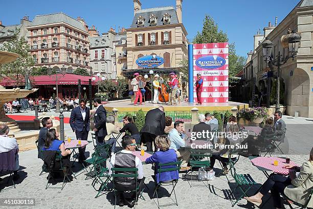 Launch of 'Ratatouille:The Adventure' at Disneyland Resort Paris on June 21, 2014 in Paris, France.