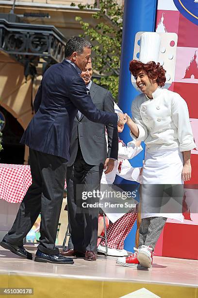 Chairman of the Walt Disney Company Robert A Iger attends the launch of 'Ratatouille:The Adventure' at Disneyland Resort Paris on June 21, 2014 in...