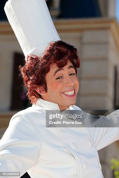 Dysney Character 'Linguini' attends the launch of 'Ratatouille:The Adventure' at Disneyland Resort Paris on June 21, 2014 in Paris, France.