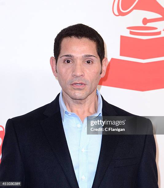 Luis Perez arrives at the 2013 Latin Recording Academy Person Of The Year Tribute Honoring Miguel Bose at the Mandalay Bay Convention Center on...